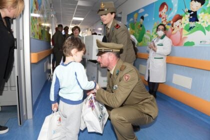 Uova all'ospedale Ruggi