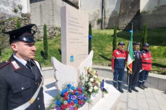 Campagna, cerimonia Carabinieri Pastore e Ferraro