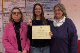 Francesca Carracino, studentessa Gatto di Agropoli
