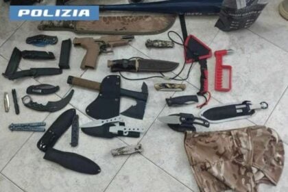 Polizia, sequestro armi