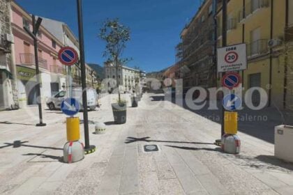 Sapri, piazza regina Elena