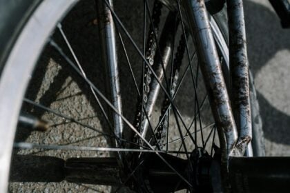 Bicicletta caduta
