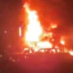 Incendio auto Battipaglia