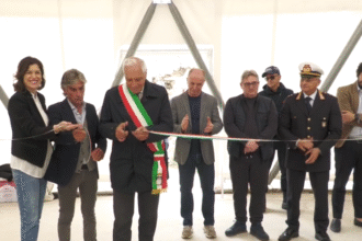Capaccio, inaugurazione cupola Geodetica