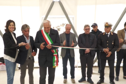 Capaccio, inaugurazione cupola Geodetica