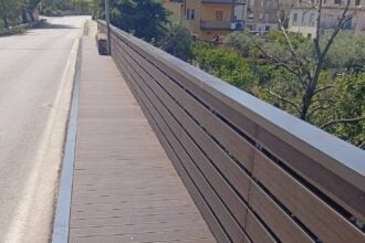 Montecorice, ponte fiume Rio Lapis