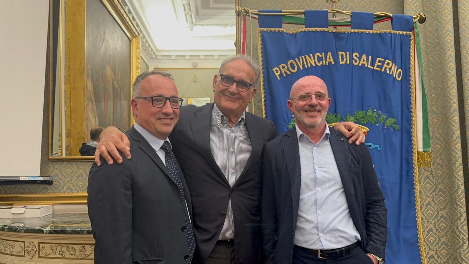 Giuseppe Parente presidente Provincia di Salerno