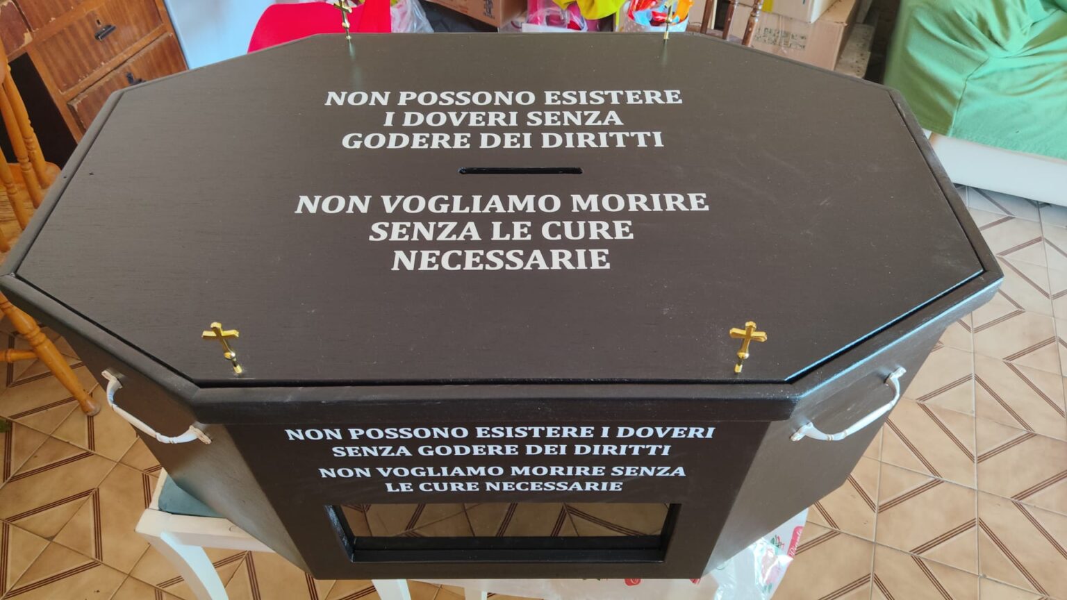 Protesta ospedale