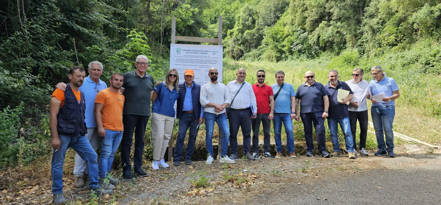 Consorzio bonifica avvio lavori Pertosa