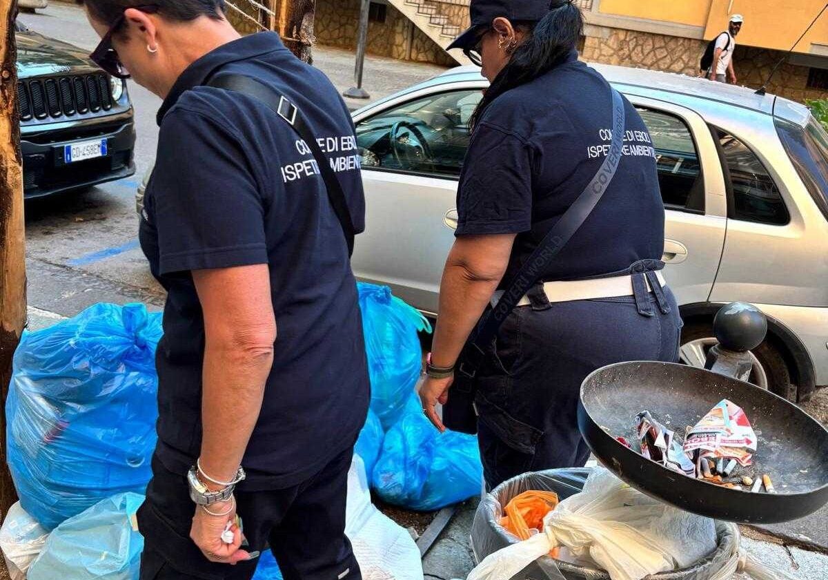 Eboli, task force rifiuto selvaggio