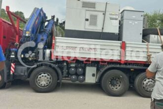 Policastro, camion