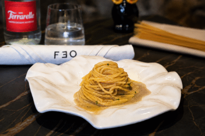 Spaghetti con alici di menaica