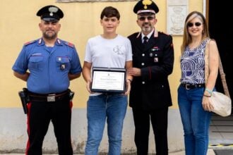 Tesina sui carabinieri Ascea