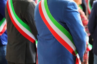 Fascia tricolore sindaco