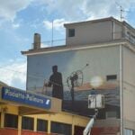 Murales stazione di Pisciotta