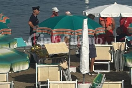 Agropoli malore spiaggia