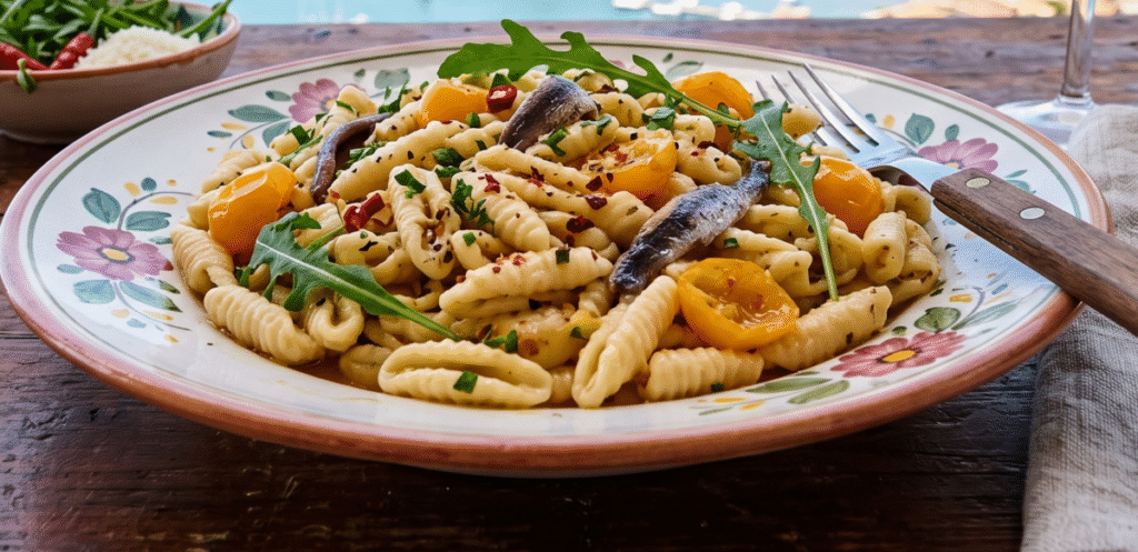Cavatelli con Alici