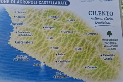 Mappa Cilento sbagliata