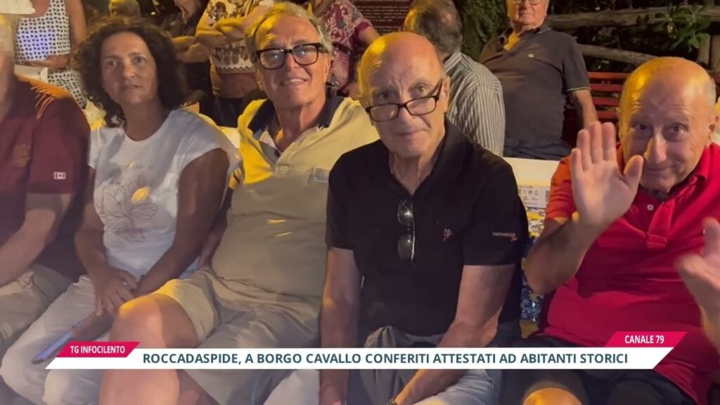 Roccadaspide, festa a Borgo Cavallo tra memoria e radici: premiati gli anziani simbolo della comunità