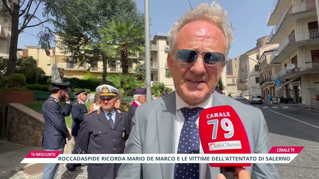 Roccadaspide commemora l’agente Mario De Marco, vittima della strage di Salerno