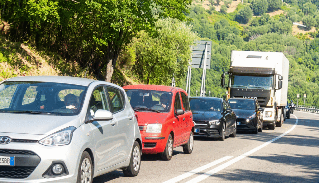 Viabilità in tilt sulla Cilentana: la situazione tra Massicelle e Futani