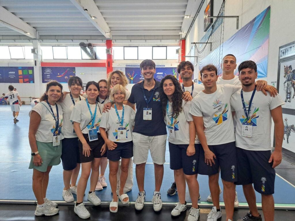 EUSA Games 2026: Cosimo Galiano di Sala Consilina guida i volontari