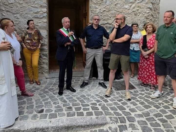 Sanza, la Cappella di Santo Stefano donata alla comunità riapre