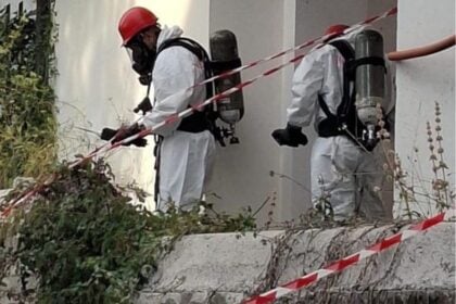 Esalazioni tossiche a Buccino: intervengono i Vigili del Fuoco NBCR