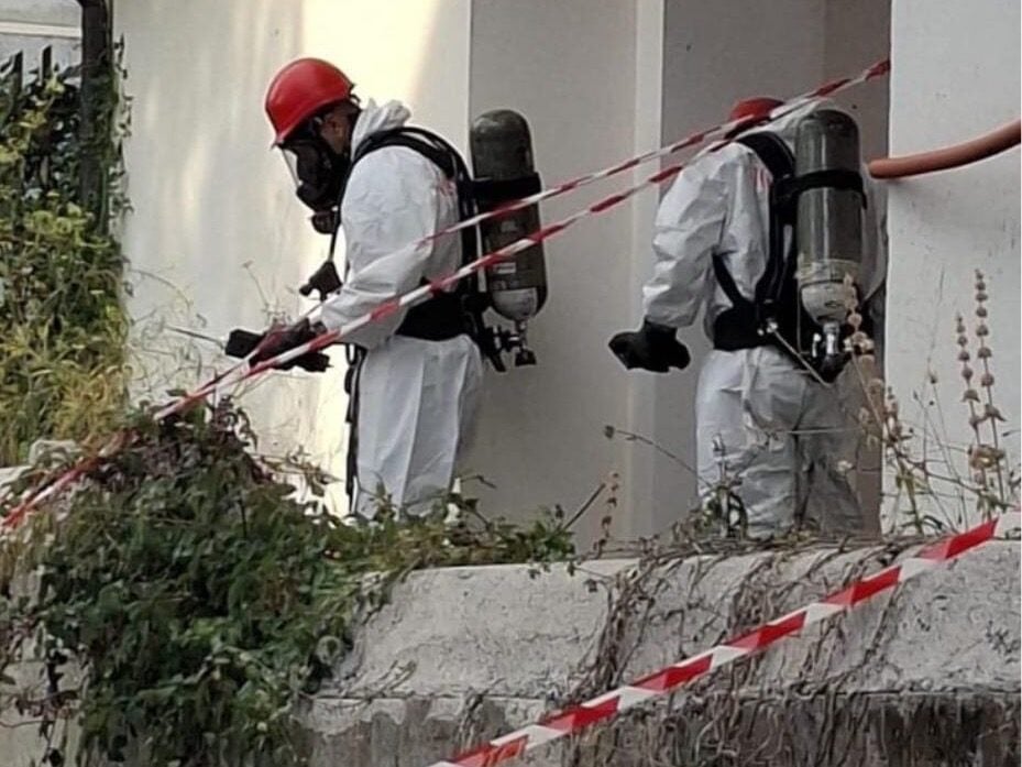 Esalazioni tossiche a Buccino: intervengono i Vigili del Fuoco NBCR