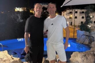 Paolo Cannavaro ad Agropoli: il relax nel Cilento con Stendardo