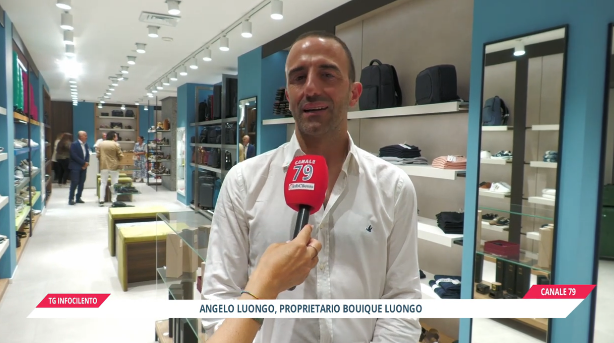 Agropoli, Boutique Luongo si rinnova: inaugurato il nuovo punto vendita