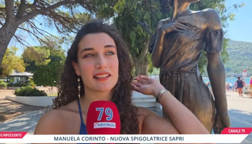 Sapri, Manuela Corinto è la nuova Spigolatrice: «orgogliosa di rappresentare la Città»