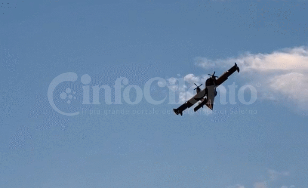 Incendio a San Giovanni a Piro, notte di fuoco in località Cerreto, rogo domanto dopo 24 ore