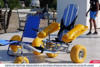 Capaccio Paestum: inaugurata la seconda spiaggia inclusiva in località Laura