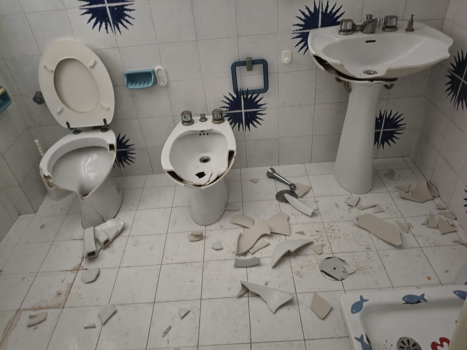 Vandali centro di accoglienza