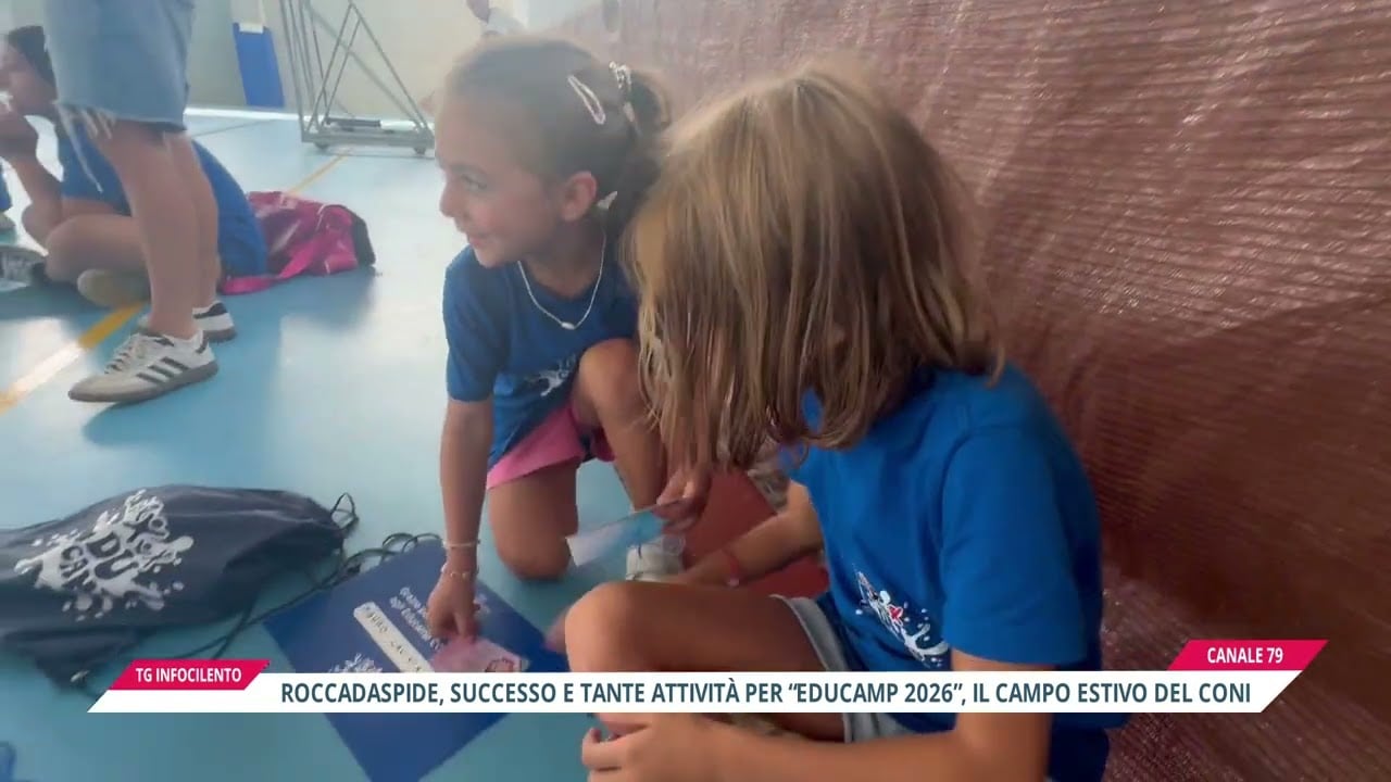 Roccadaspide, si chiude Educamp CONI 2026: sport e sicurezza stradale per i più giovani