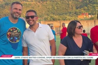 Sapri, la Partita del Cuore unisce la comunità: in campo anche Julio Gonzalez