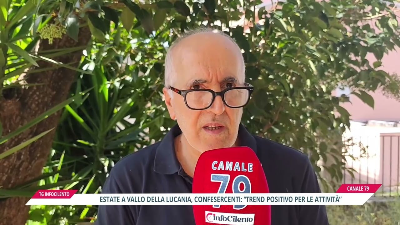 Vallo della Lucania, bilancio estivo positivo per il commercio: a InfoCilento Gaspare Ruocco, presidente Confesercenti