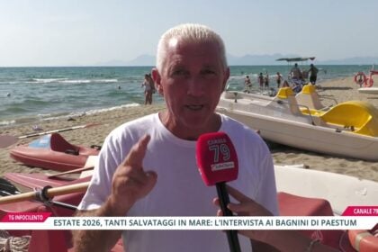 Emergenza mare a Capaccio Paestum: undici salvataggi in una sola giornata