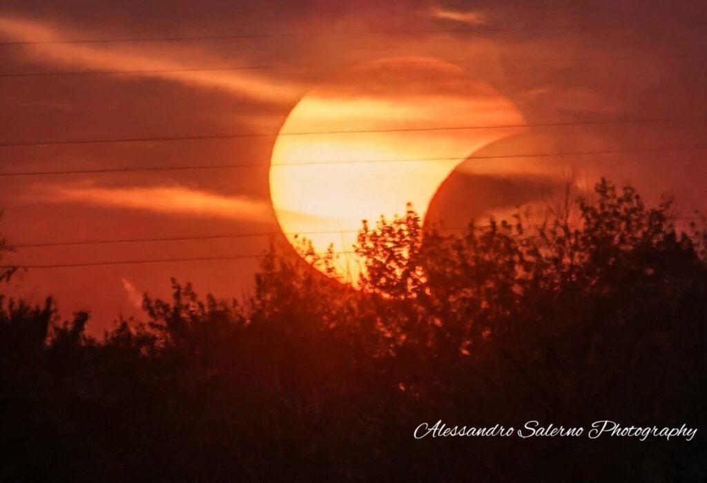Eclissi solare nel Salernitano: emozione tra le spiagge e le vette del Cilento