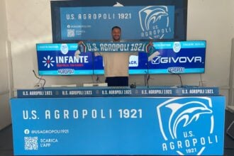L’US Agropoli 1921 ingaggia Alan Arario: colpo d’esperienza per l’attacco