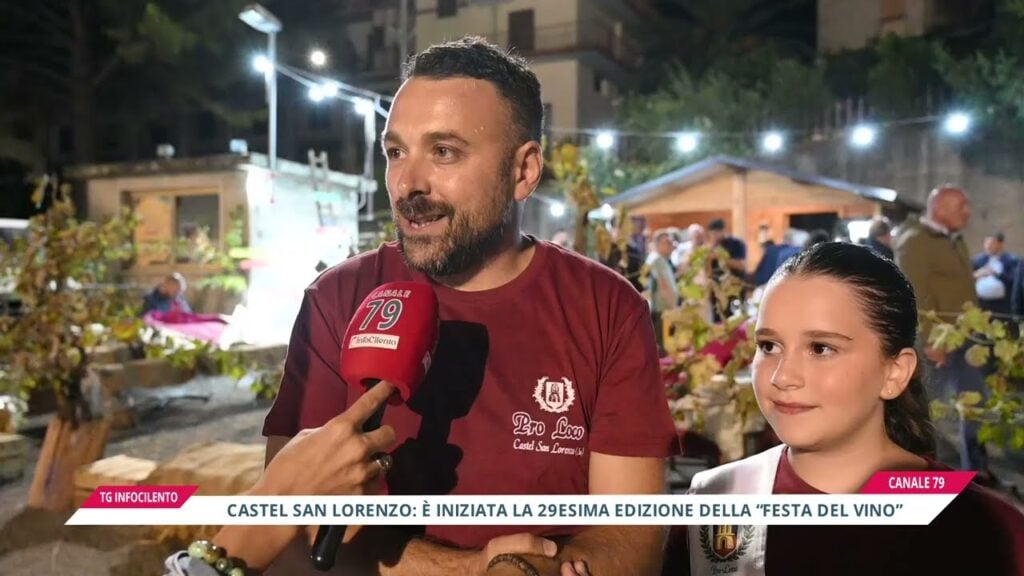 Castel San Lorenzo: al via la XXIX Festa del Vino D.O.P., ieri il taglio del nastro