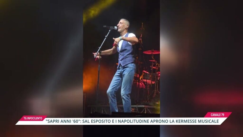 “Sapri Anni 60”: Sal Esposito e i Napolitudine aprono la kermesse musicale