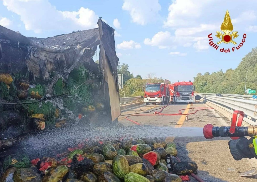 Incendio Sicignano degli Alburni