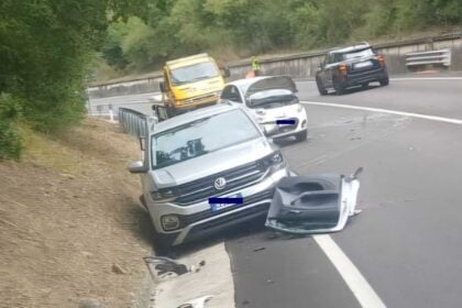 Atena Lucana, scontro sulla Fondovalle Val d’Agri: due feriti in ospedale