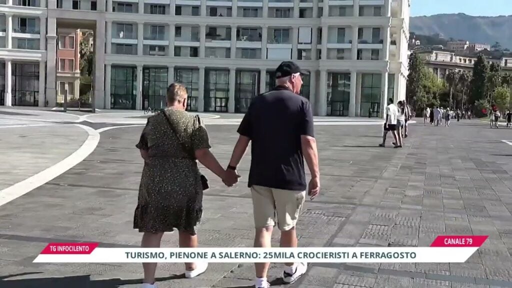 Turismo, pienone a Salerno: 25 mila crocieristi a Ferragosto