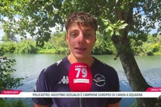 Policastro: Agostino Gesualdi è Campione Europeo di canoa a squadra