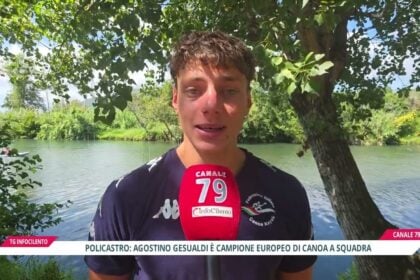 Policastro: Agostino Gesualdi è Campione Europeo di canoa a squadra