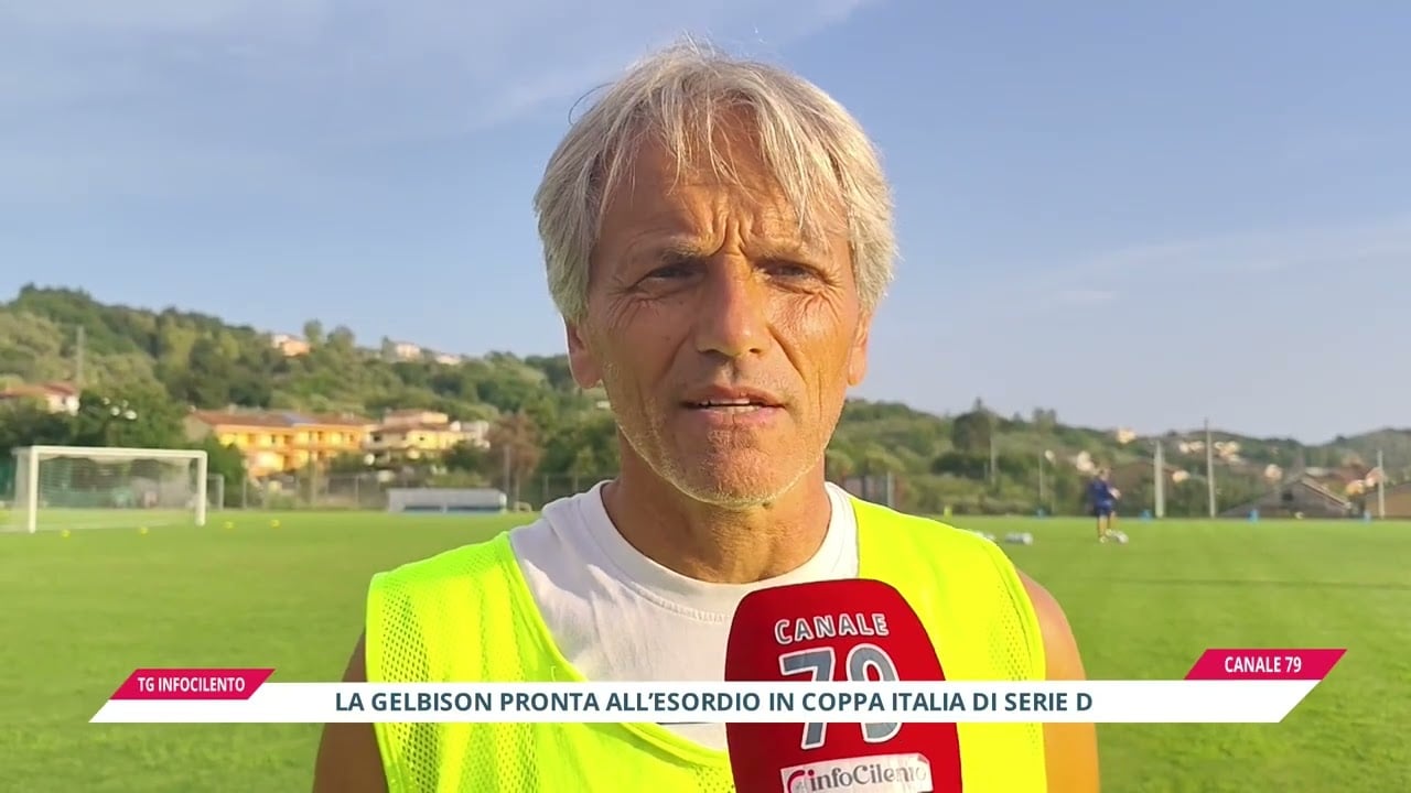 Sport: la Gelbison pronta all’esordio in Coppa Italia di serie D, parla Mister Agovino