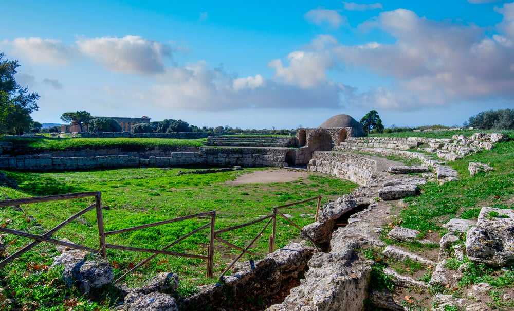 Paestum anfiteatro